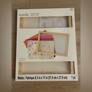 Recollections Mould & Deckle Paper Making Frame Craft Tool